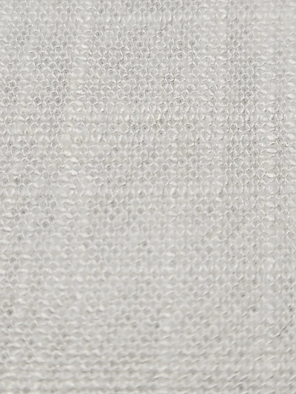 Casaluna King Linen Blend Pillow Shams White Fringe Trim Hidden Zipper Set of 2